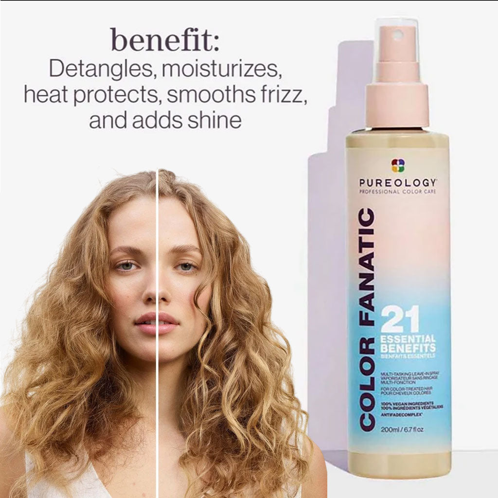 Pureology Color Fanatic 21 Essential Benefits Leave In Spray