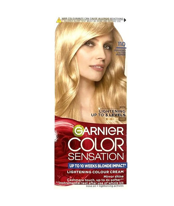 Garnier Color Sensation Permanent Colour Cream 110 Diamond Ultra Blond