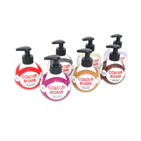 Maverick Hair And Beauty Colour Bomb Creme Conditioner CB0513 Deep Chestnut 