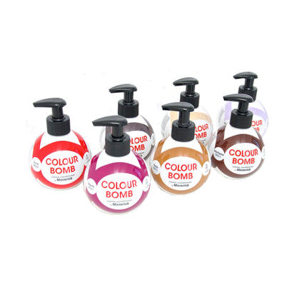 Maverick Hair And Beauty Colour Bomb Creme Conditioner CB0513 Deep Chestnut 