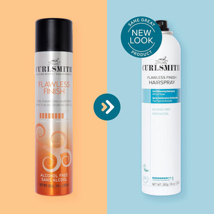 Curlsmith Flawless Finish Curl Enhancing Hairspray New Pack