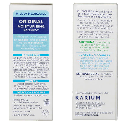 Cuticura  Mildly Medicated Original Moisturising Bar Soap