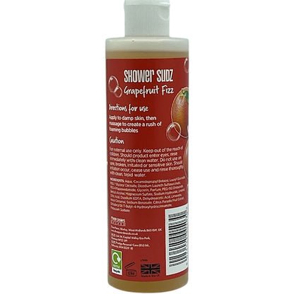 Three Pears Cyclax Grapefruit Fizz Shower Sudz Body Wash