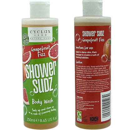 Three Pears Cyclax Grapefruit Fizz Shower Sudz Body Wash