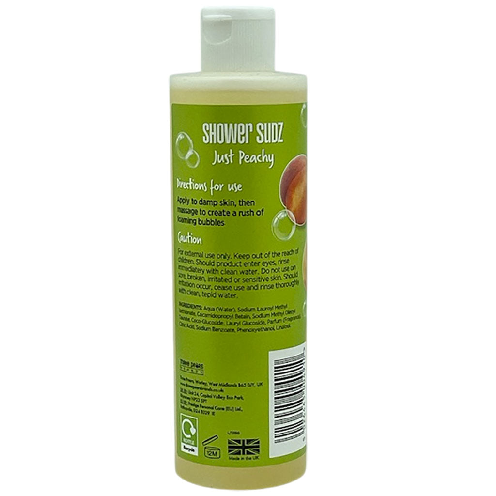 Three Pears Cyclax Just Peachy Shower Sudz Body Wash