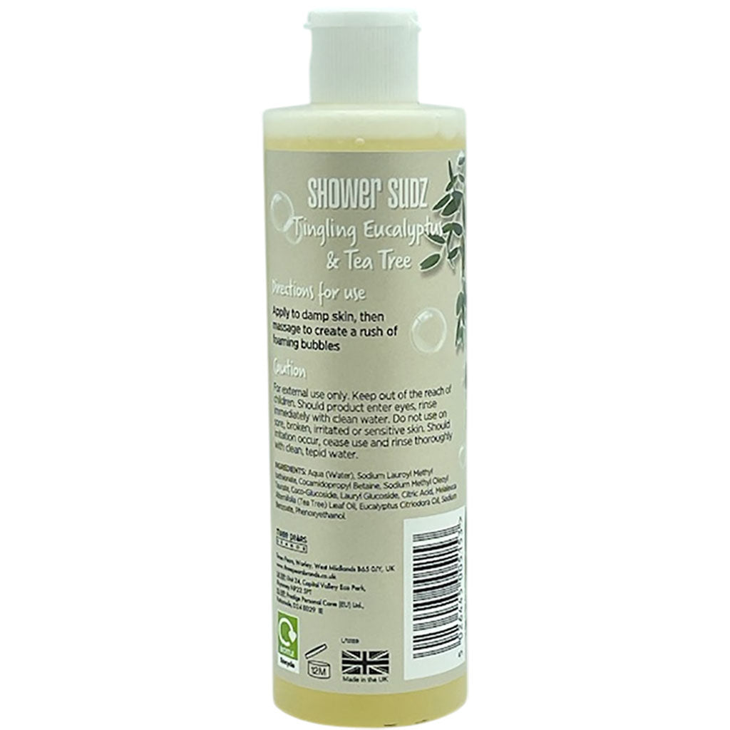 Three Pears Cyclax Tingling Eucalyptus And Tea Tree Shower Sudz Body Wash