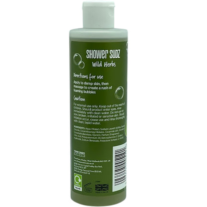 Three Pears Cyclax Wild Herbs Shower Sudz Body Wash