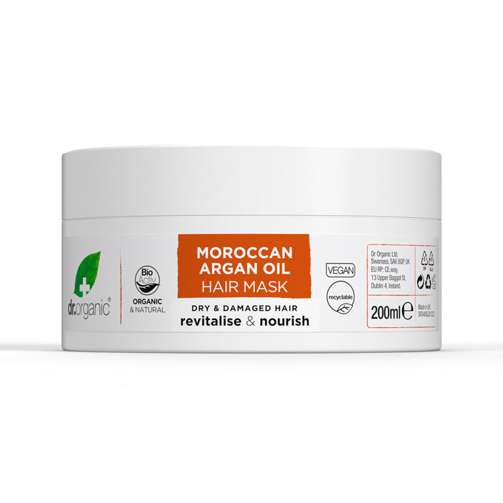 Bioactive Haircare Organic Moroccan Argan Oil Hair Mask