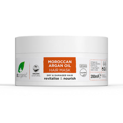 Bioactive Haircare Organic Moroccan Argan Oil Hair Mask