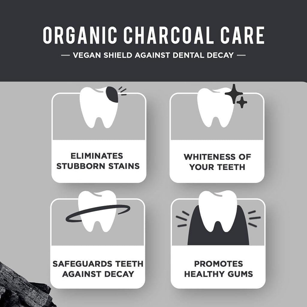 Dabur  Teeth Whitening Charcoal Toothpaste