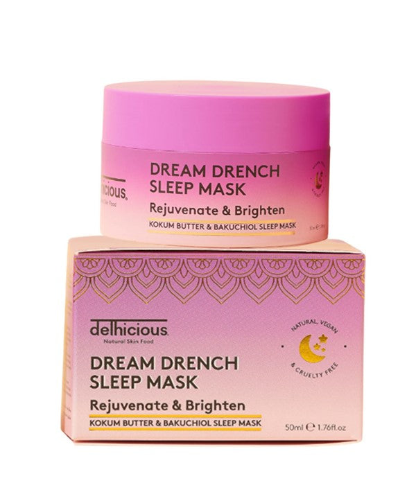Delhicious Body Dream Drench Rejuvenate And Brighten Sleep Mask