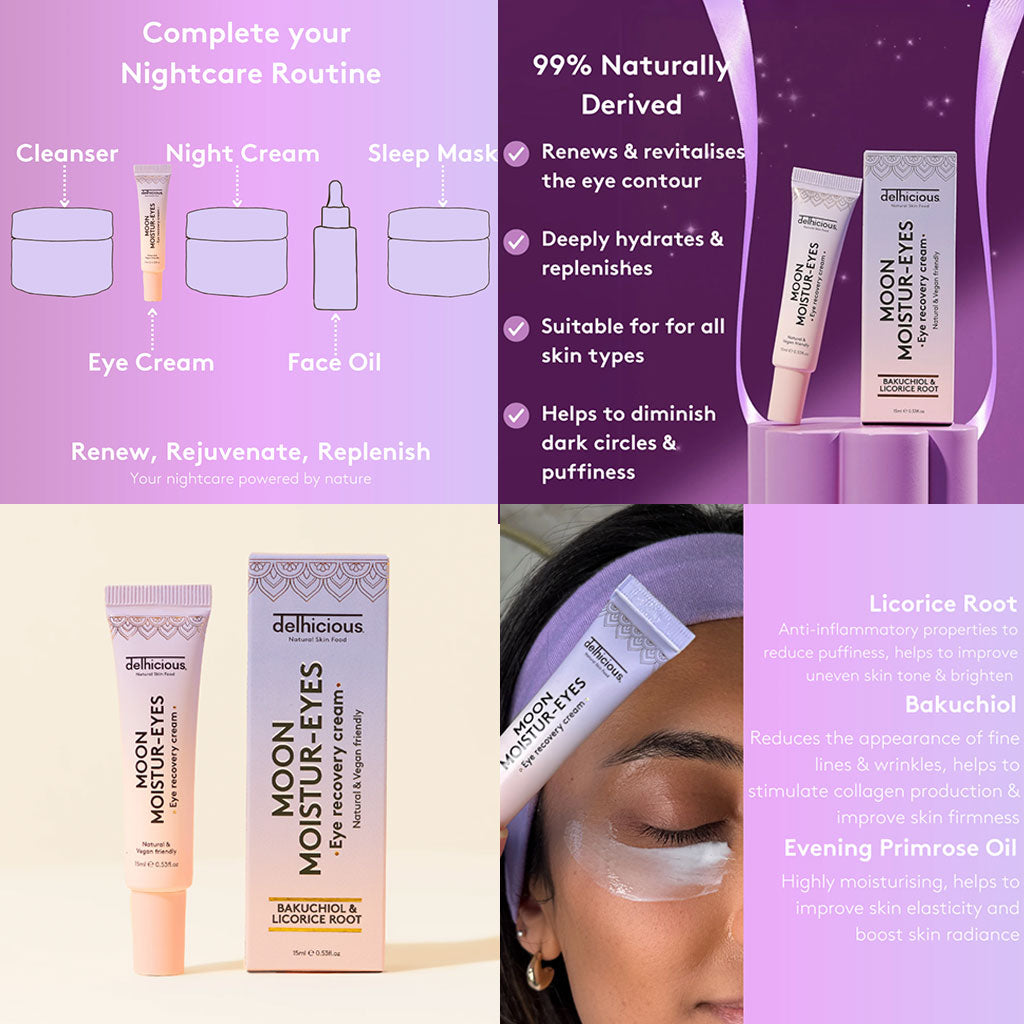 Delhicious Body Moon Moisture Eyes Recovery Cream