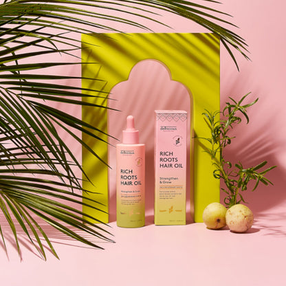 Delhicious Body Rich Roots Strengthen And Grow Hair Oil