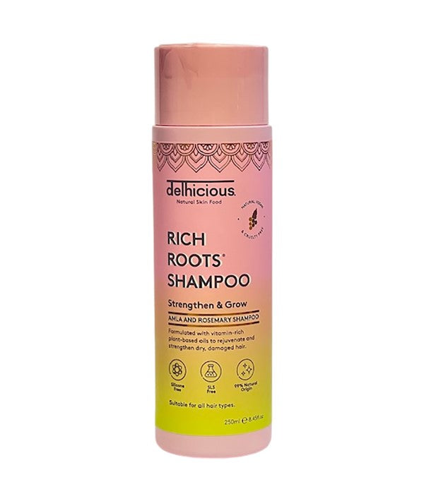 Delhicious Body Rich Roots Strengthen And Grow Shampoo