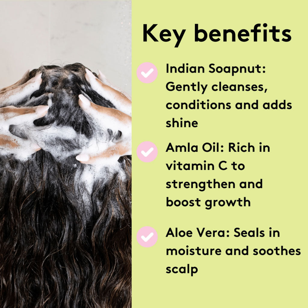 Delhicious Body Rich Roots Strengthen And Grow Shampoo