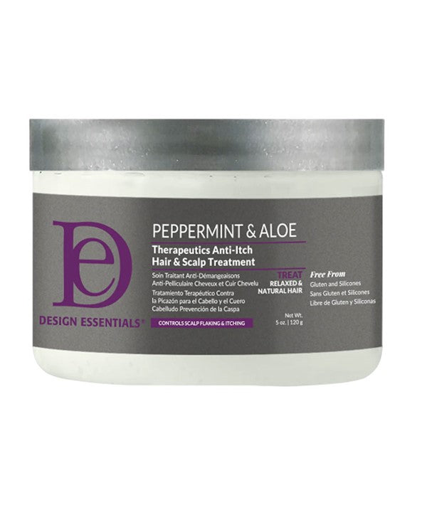 Design Essentials Peppermint And Aloe Therapeutics Anti Itch Hair And Scalp Treatment
