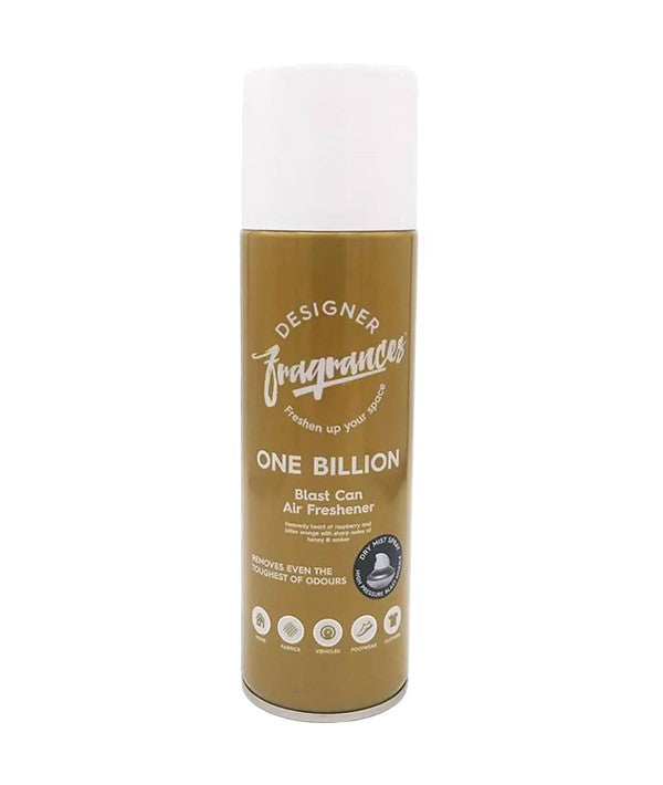 Designer Fragrances Blast Can Air Freshener One Billion