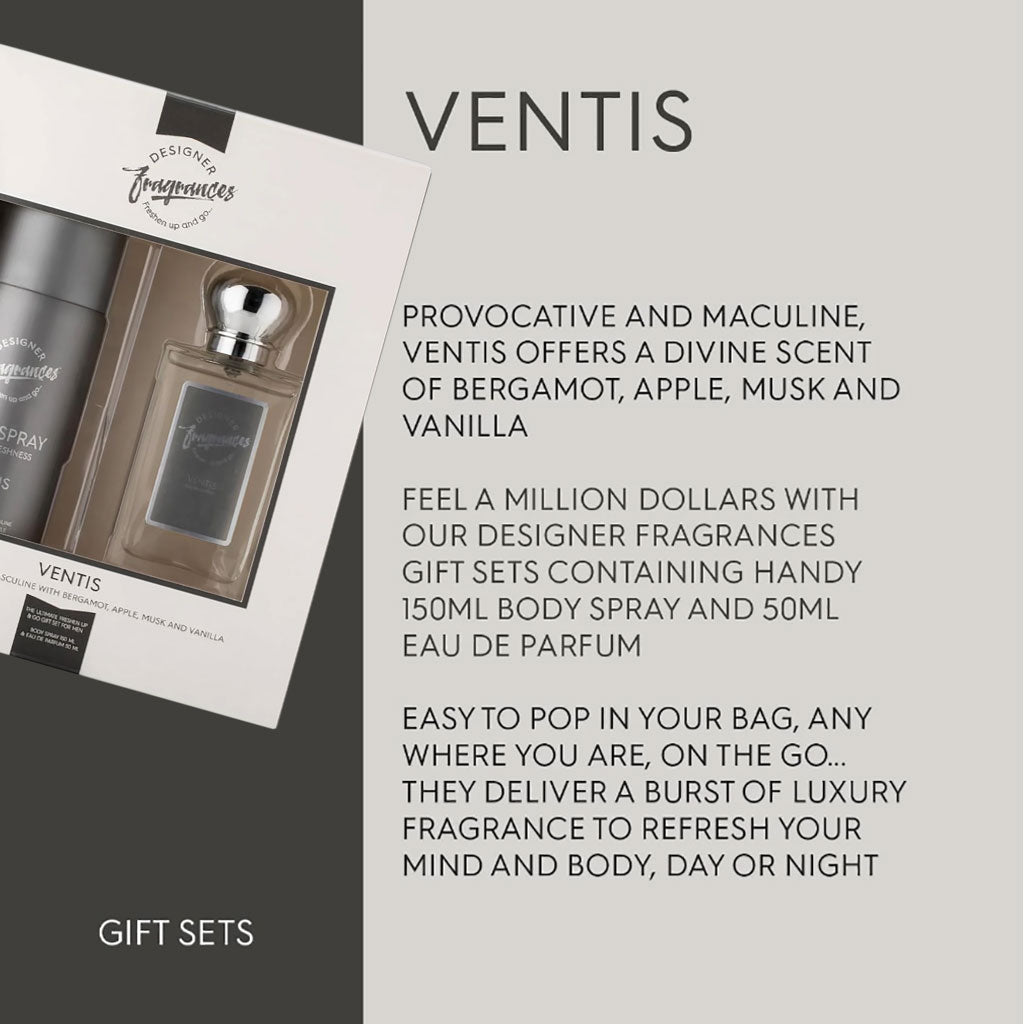 Designer Fragrances Ventis Men Twin Gift Set