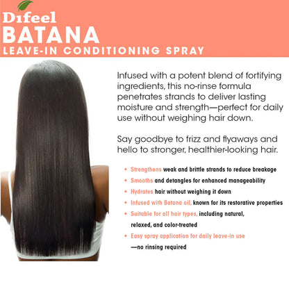 Difeel  Batana Leave In Conditioning Spray