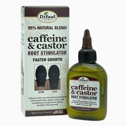 Difeel  Caffeine And Castor Root Stimulator Faster Growth