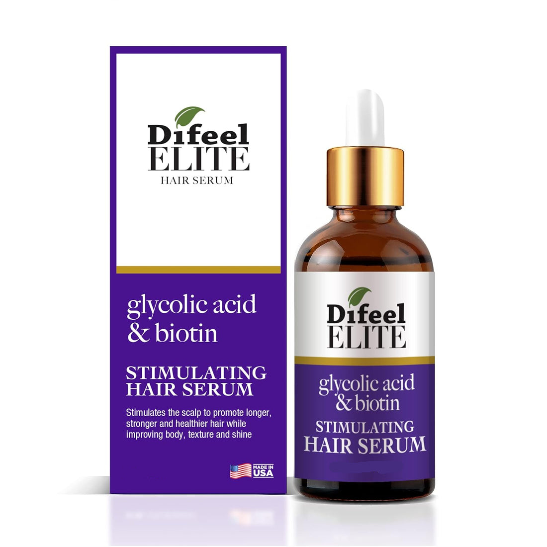 Difeel Glycolic Acid And Biotin Stimulating Hair Serum