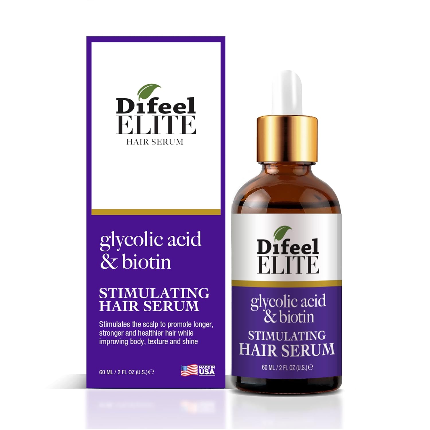 Difeel Glycolic Acid And Biotin Stimulating Hair Serum