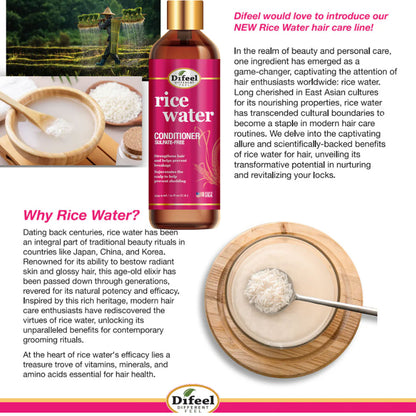 Difeel  Rice Water Sulfate Free Conditioner
