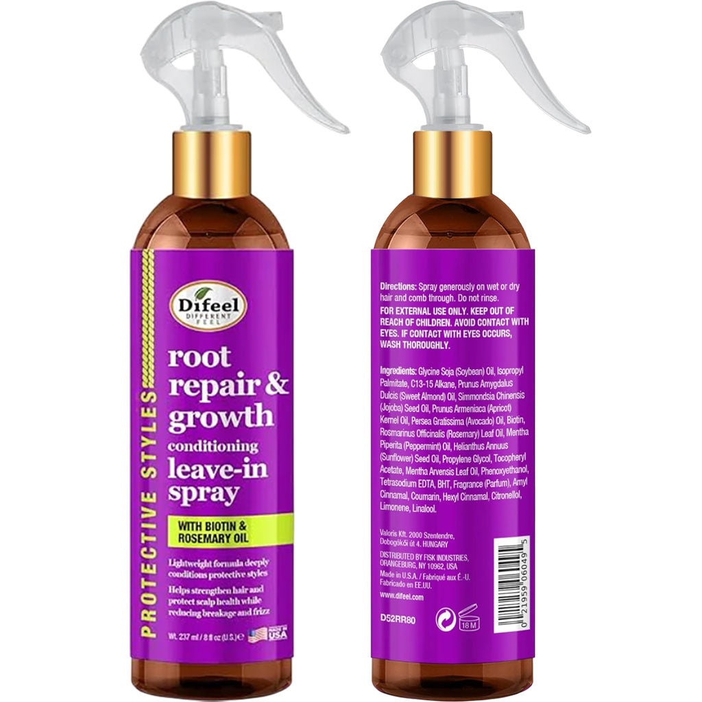 Difeel Root Repair And Growth Conditioning Leave In Spray
