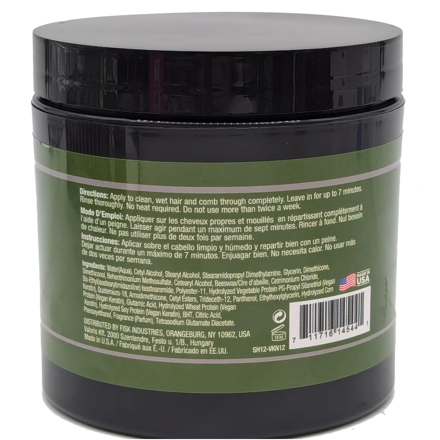 Difeel  Vegan Keratin Anti Frizz Hair Mask