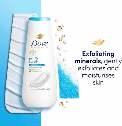Dove Advanced Care Gentle Scrub Body Wash