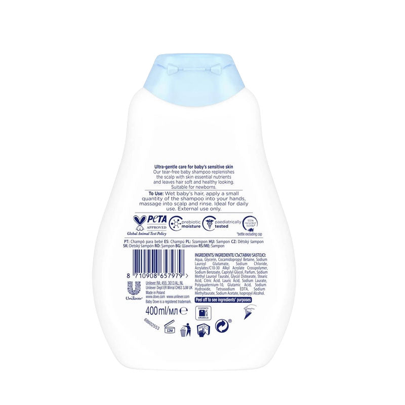 Dove Baby  Sensitive Skin Care Shampoo