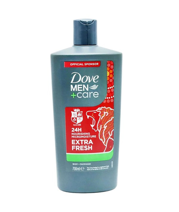 Dove  Men Plus Care 24H Nourishing Extra Fresh Body Plus Facewash
