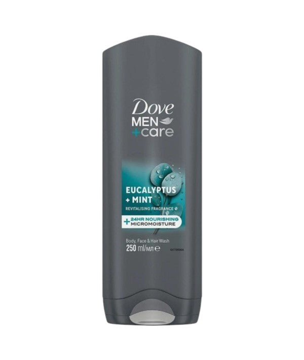 Dove Men Plus Care Eucalyptus Mint 3 In 1 Body Wash
