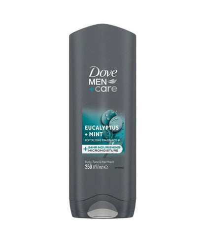 Dove Men Plus Care Eucalyptus Mint 3 In 1 Body Wash