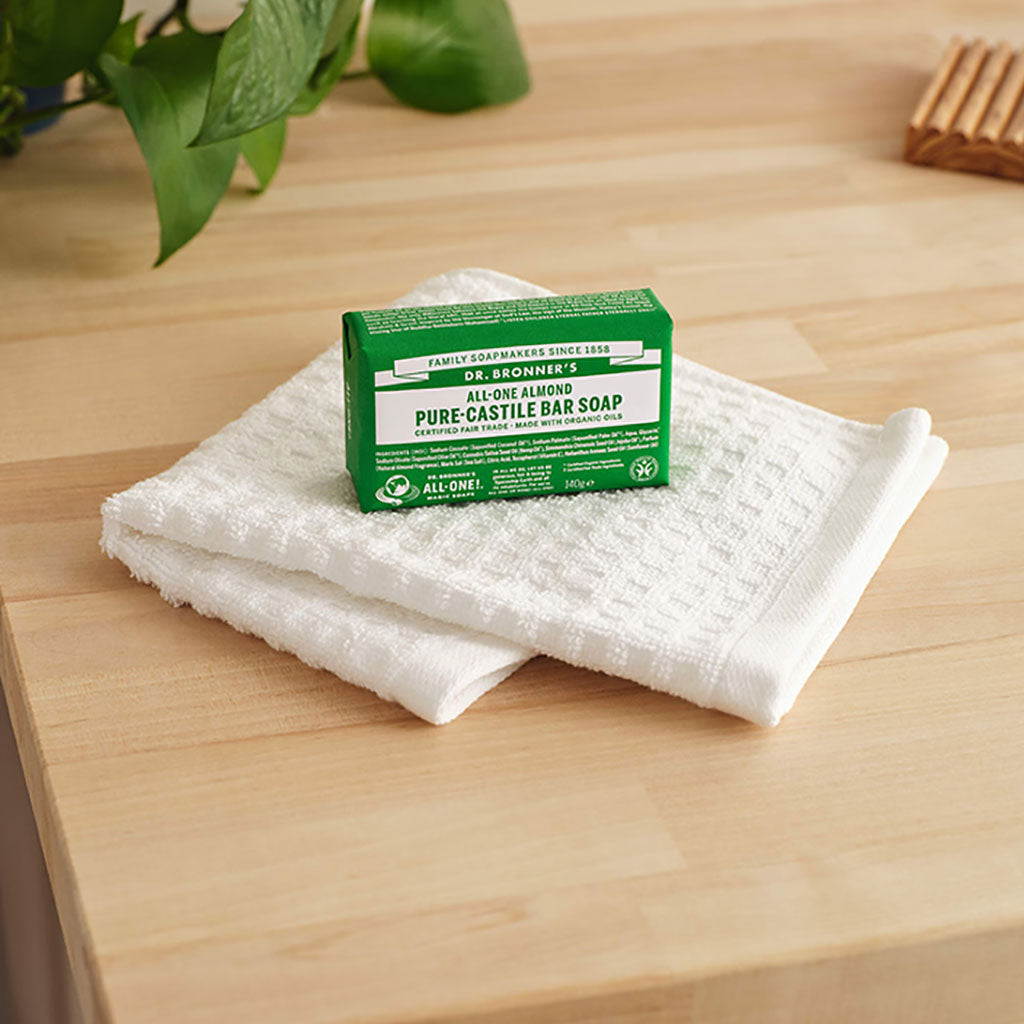 Dr Bronners All One Almond Pure Castile Bar Soap