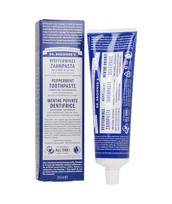 Dr Bronners All One Peppermint Toothpaste