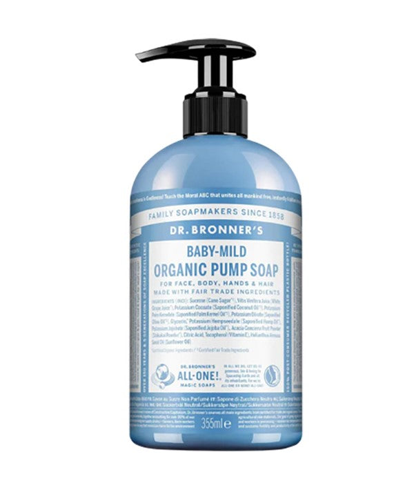 Dr Bronners All One Baby Mild Organic Pump Soap