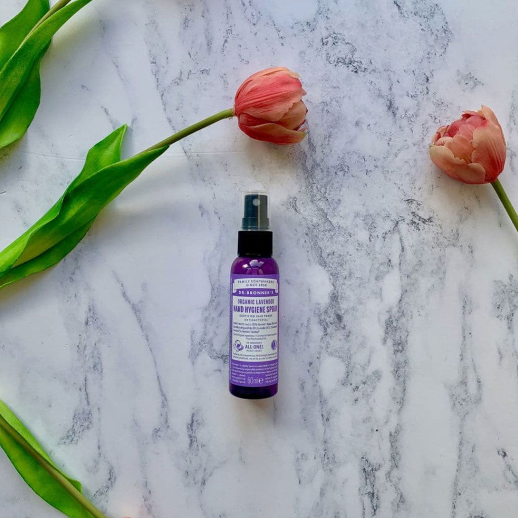 Dr Bronners Organic Lavender Hand Cleansing Spray