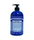 Dr Bronners Peppermint Organic Pump Soap for bath and shower, 710ml bottle with minty soap visible in pump dispenser.
