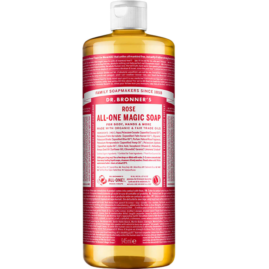 Dr Bronners Rose All One Magic Soap