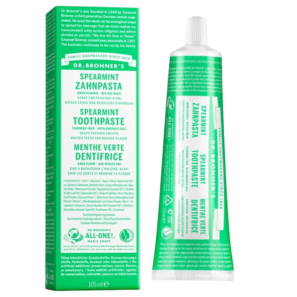 Dr Bronners All One Spearmint Toothpaste