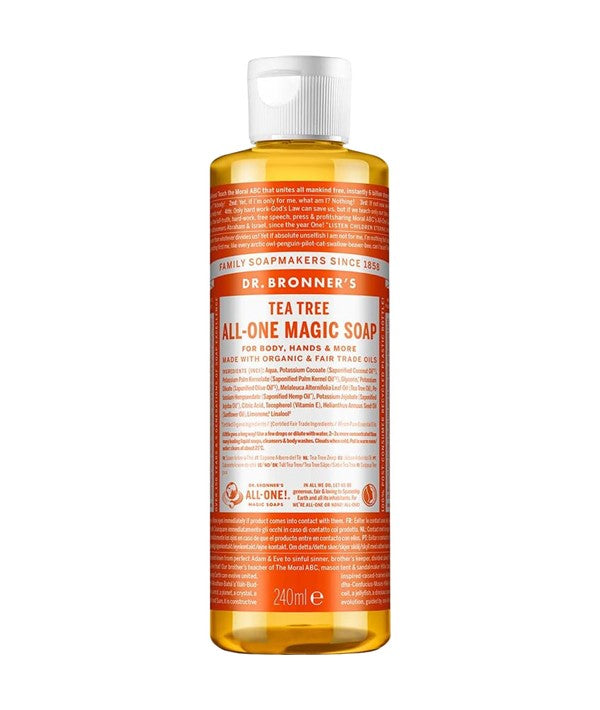 Dr Bronners Tea Tree All One Magic Soap