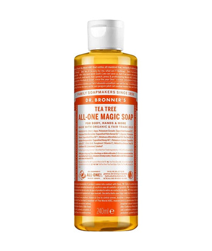 Dr Bronners Tea Tree All One Magic Soap