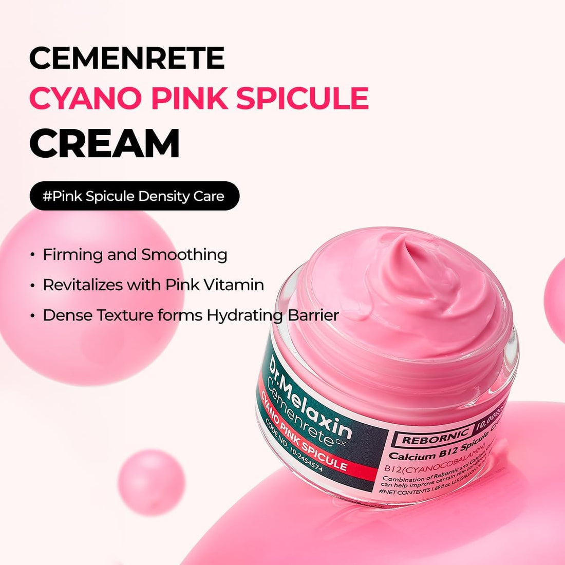 Dr Melaxin Calcium Cemenrete Cyano Pink Spicule Cream