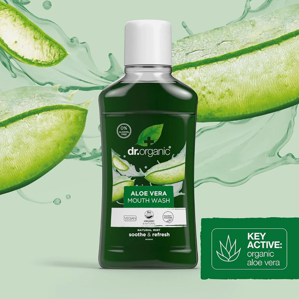 Dr Organic  Aloe Vera Mouth Wash