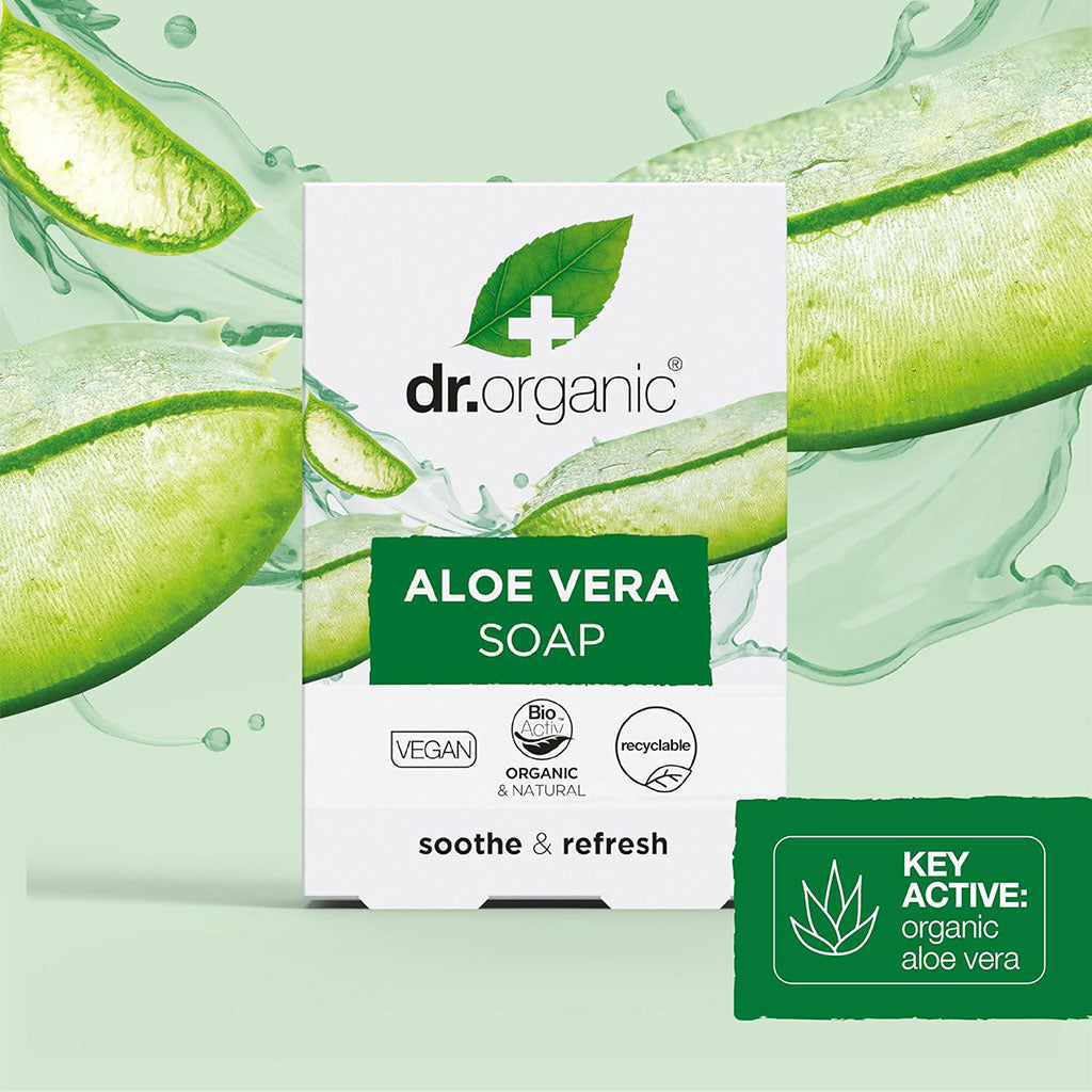 Dr Organic  Aloe Vera Soap