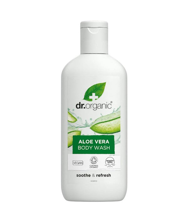Dr Organic  Aloe Vera Soothe And Restore Body Wash