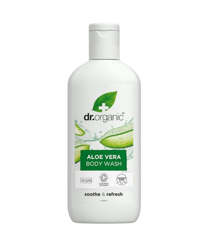 Dr Organic  Aloe Vera Soothe And Restore Body Wash
