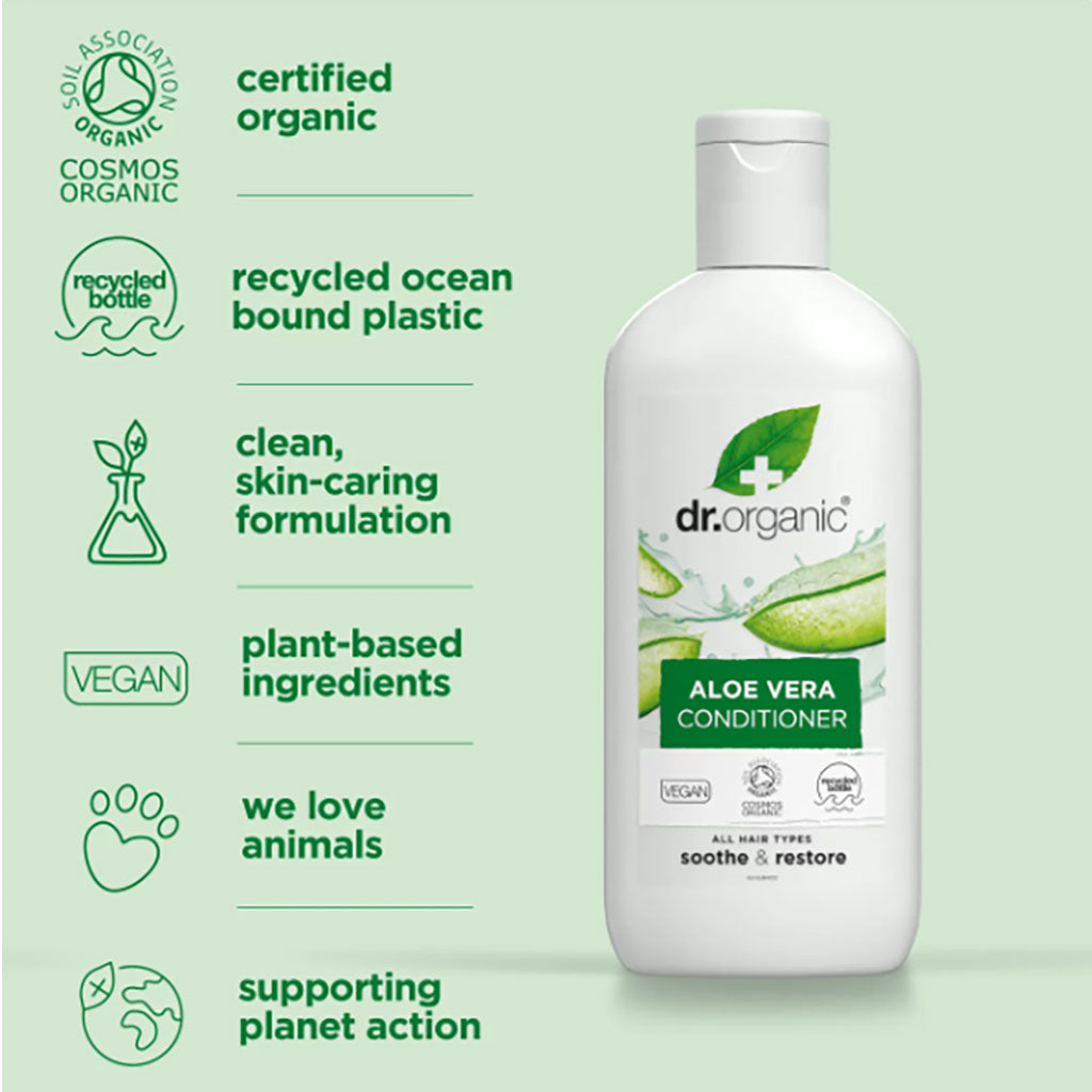 Dr Organic  Aloe Vera Soothe And Restore Conditioner