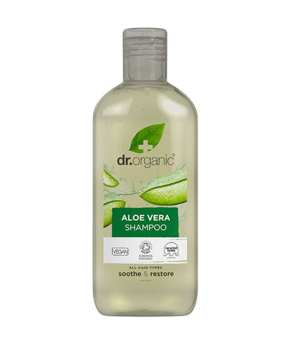 Dr Organic  Aloe Vera Soothe And Restore Shampoo